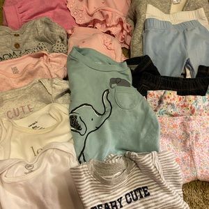 Baby girl 6-9 months clothes bundle